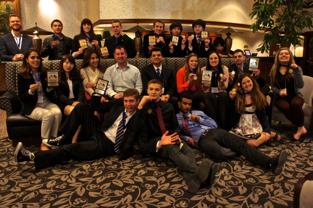 Bellevue DECA had a successful state competition at the Pacific Northwest Career Development Conference in Victoria, BC