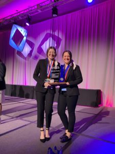 2022 Advertising Winners Cassandra and Janae